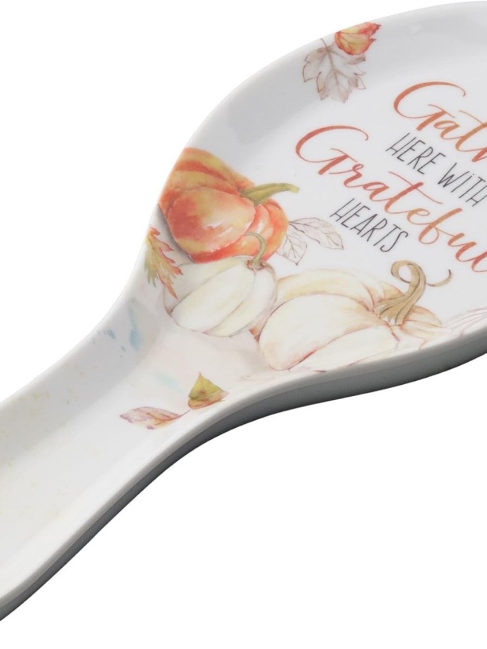 Pumpkin Season Melamine Spoon Rest, Cooking Spoon Holder for Stove Top